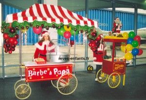 Stands gourmandise marquer